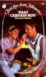 That Certain Boy