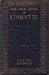 The New Book of Etiquette by Lillian Eichler