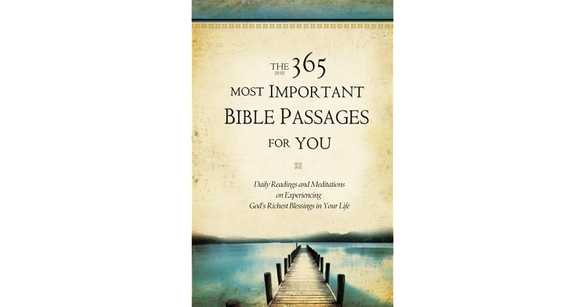 the-365-most-important-bible-passages-for-you-daily-readings-and