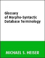 Glossary of Morpho-Syntactic Database Terminology (ebook)