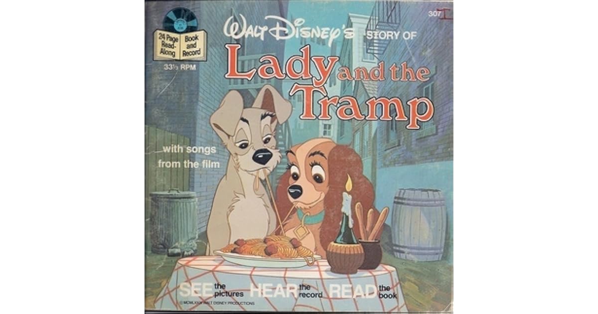 Lady And The Tramp Read Along With By Walt Disney Company