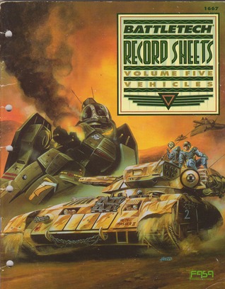 Battletech Record Sheets Volume Five Vehicles 1667 (Unknown Binding)