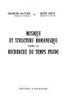 Musique et structure romanesque dans la «Recherche du temps perdu» Musique et structure romanesque dans la «Recherche du temps perdu»