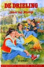 De drieling mee op kamp