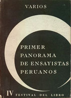 Primer panorama de ensayistas peruanos