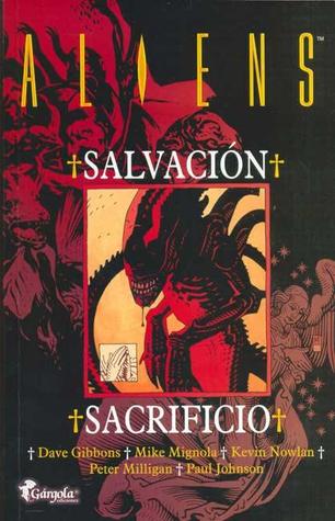 Portada de Aliens: Salvación, sacrificio, de Dave Gibbons