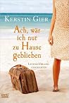 Ach, wär ich nur ...