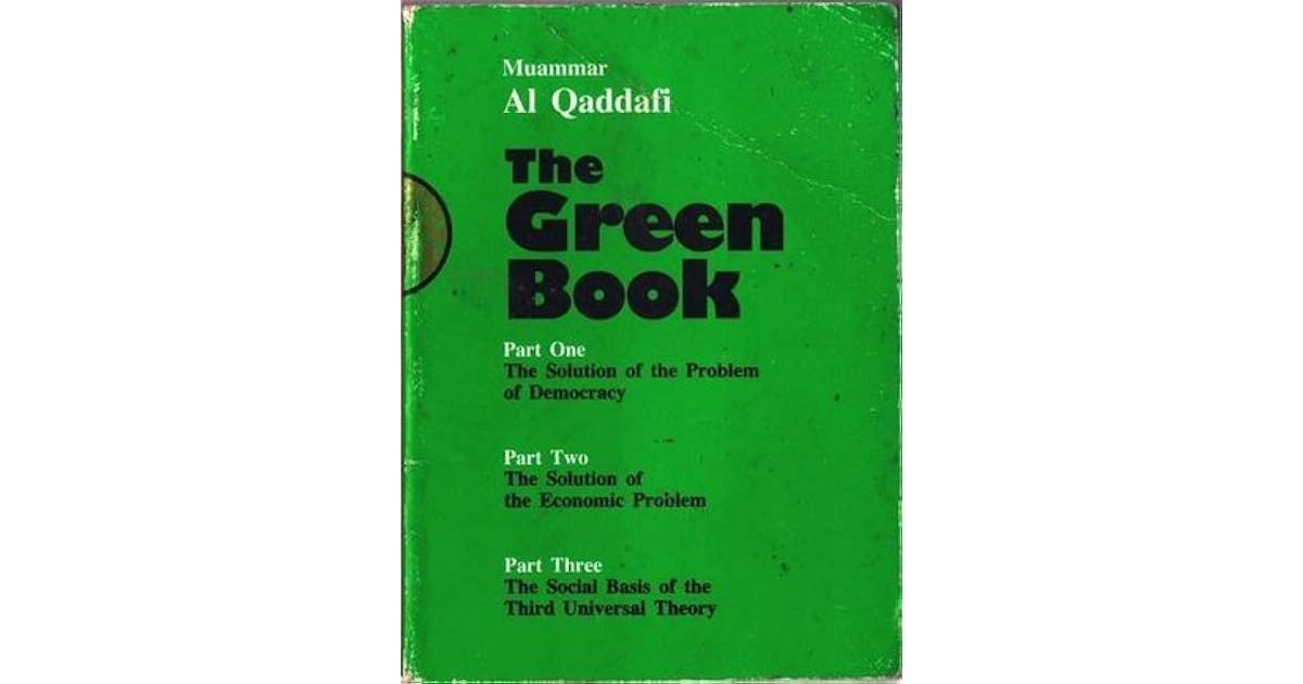The Green Book By Muammar Gaddafi