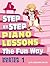 Step by Step Piano Lessons The Fun Way Master Series 1