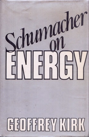Schumacher on Energy (Hardcover)