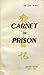 Carnet de Prison