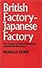 British Factory, Japanese Factory by Ronald Dore