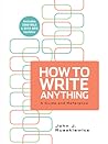 How To Write Anyt...