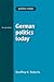 German politics today: Seco...