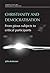 Christianity and democratisation by John          Anderson