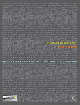 Human Resource Development: Theory and Practice