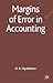 Margins of Error in Accounting