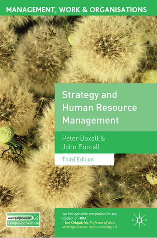 Strategy and Human Resource Management: Third Edition (Management, Work and Organisations)