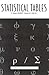 Statistical Tables