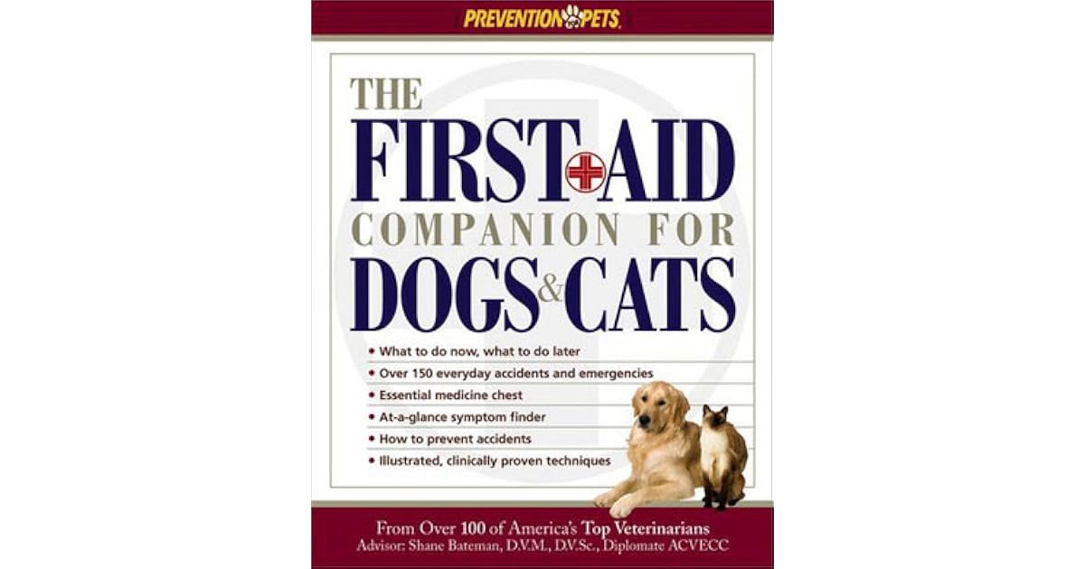 The First Aid Companion for Dogs & Cats by Amy Shojai