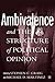 Ambivalence and the Structure of Political Opinion