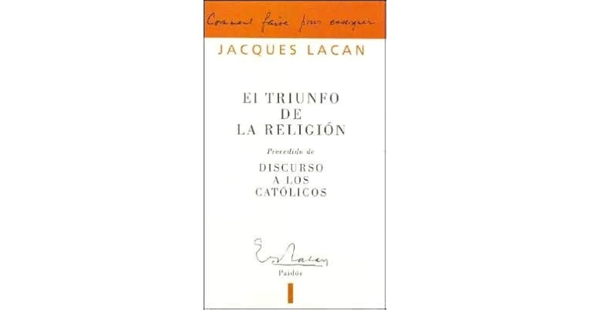 El Triunfo De La Religion Lacan Pdf