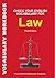 Check Your English Vocabulary for Law