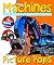 Machines Picture Pops by Roger Priddy