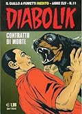 Diabolik anno XLV n. 11: Contratto di morte