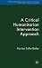 A Critical Humanitarian Intervention Approach (Rethinking Peace and Conflict Studies)