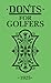 Don'ts for Golfers by Sandy  Green