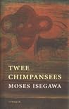 Twee chimpansees