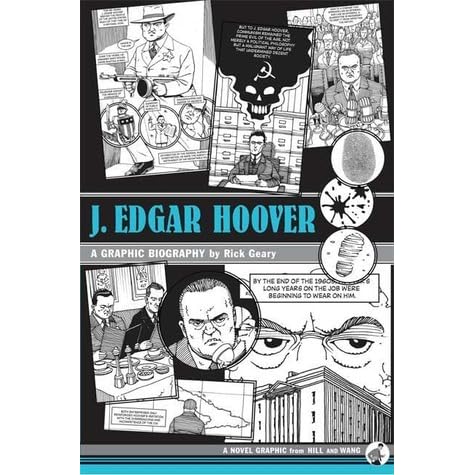 J. Edgar Hoover: A Graphic Biography by Rick Geary — Reviews
