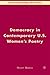 Democracy in Contemporary U.S. Women’s Poetry (American Literature Readings in the 21st Century)