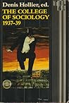 The College of Sociology (1937–39) The College of Sociology (1937–39)