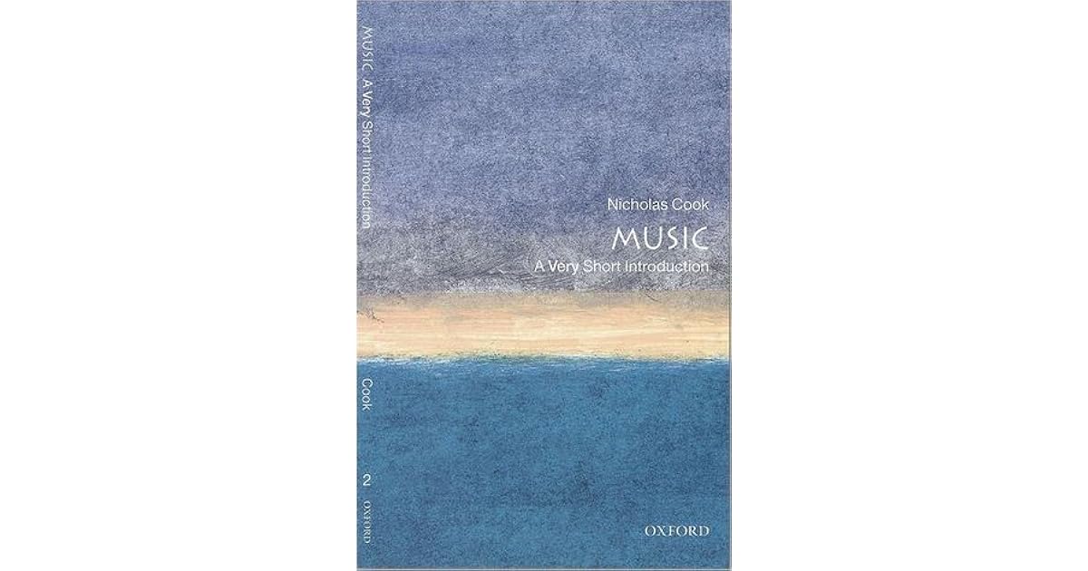 Music A Very Short Introduction by Nicholas Cook