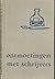 Ontmoetingen met schrijvers by P.H. Ritter
