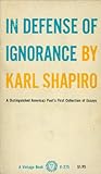 In Defense of Ignorance