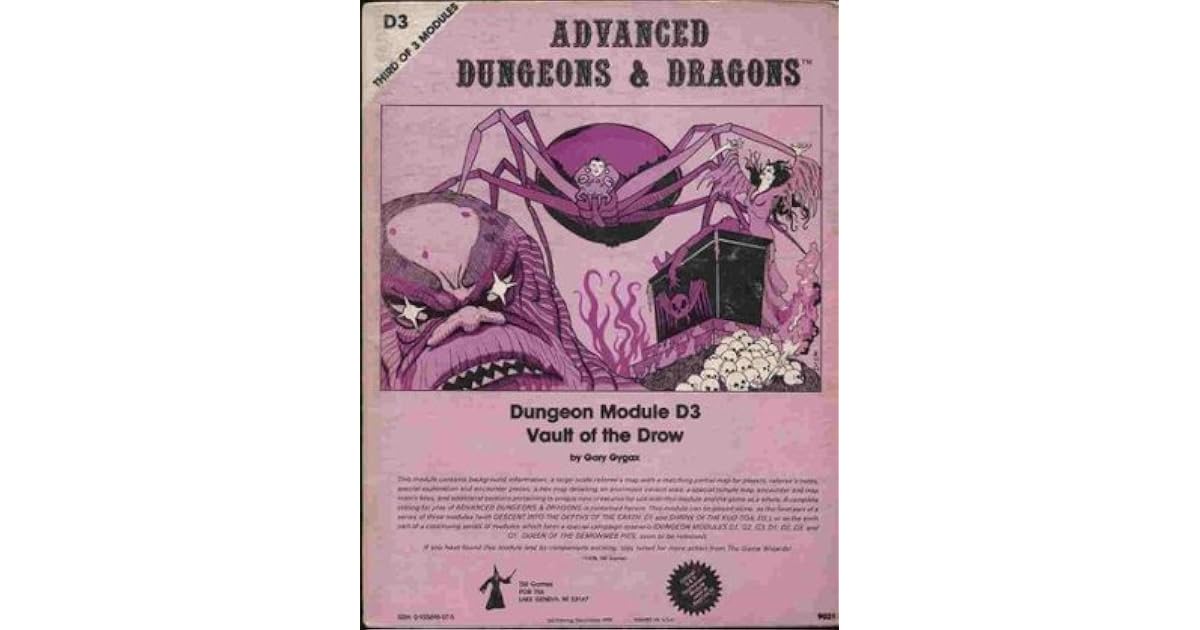 Vault of the Drow by Gary Gygax