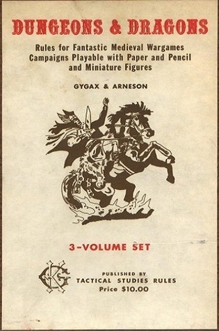 Dungeons & Dragons: Rules for Fantastic Medieval Wargames Campaigns Playable with Paper and Pencil and Miniature Figures (Boxed set of 3 paperback volumes)