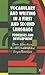 Vocabulary and Writing in a 1st and 2nd Language, Processes and Development