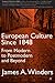 European Culture Since 1848