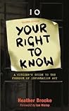 Your Right To Know: A Citizen's Guide to the Freedom of Information Act