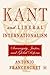 Kant and Liberal Internationalism: Sovereignty, Justice, and Global Reform