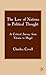 The Law of Nations in Political Thought: A Critical Survey from Vitoria to Hegel