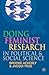 Doing Feminist Research in Political and Social Science by Brooke A. Ackerly