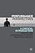 Performance Perspectives: A Critical Introduction
