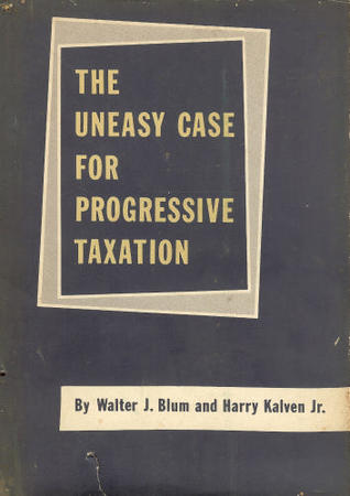 Uneasy Case for Progressive Taxation (Phoenix Books)