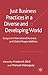 Just Business Practices in a Diverse and Developing World: Essays on International Business and Global Responsibilities