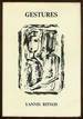 Gestures, and other poems, 1968-1970 Gestures, and other poems, 1968-1970